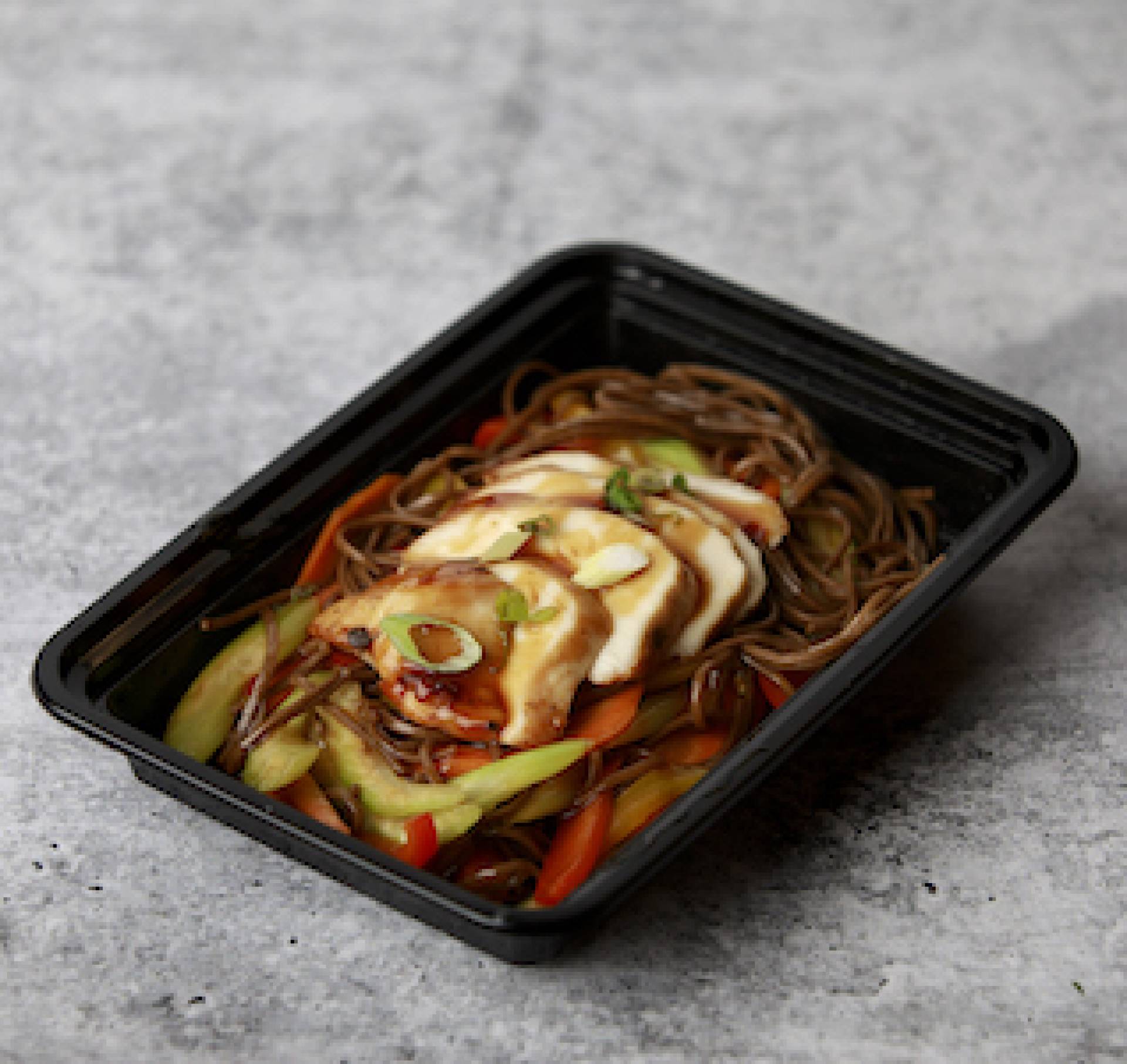 Soba Noodle Stir Fry With Chicken