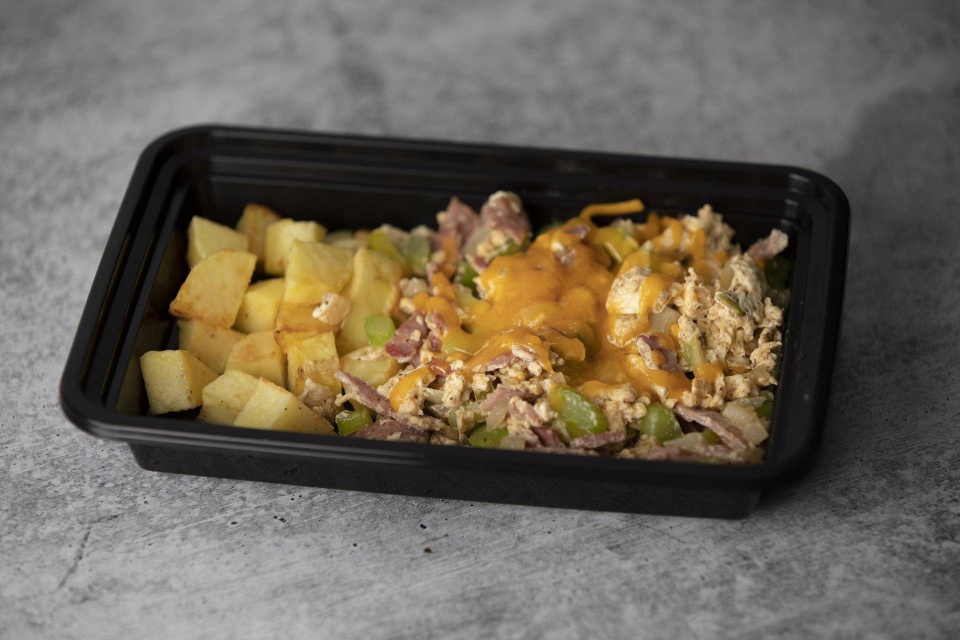 Turkey Bacon Scramble