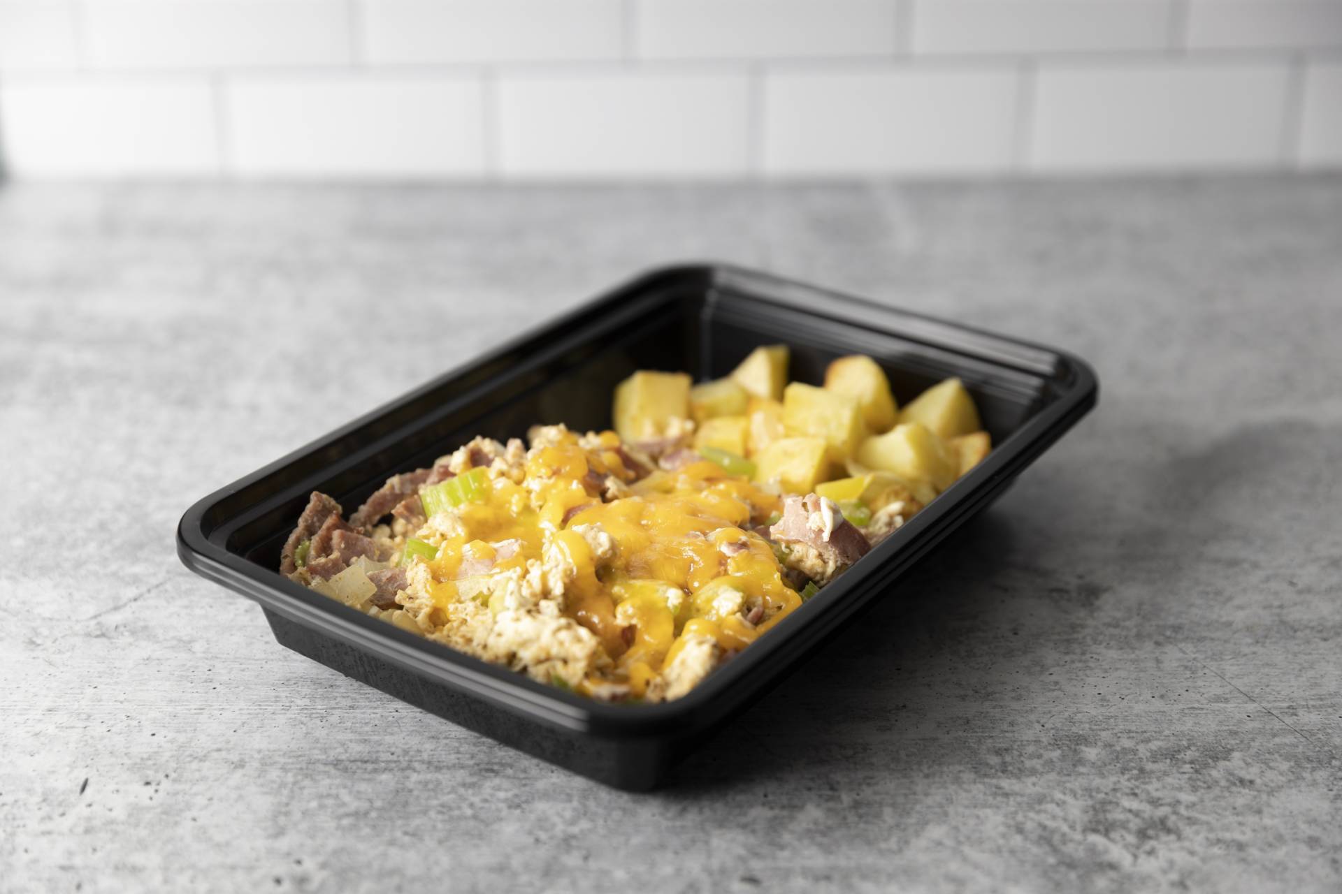 Turkey Bacon Scramble