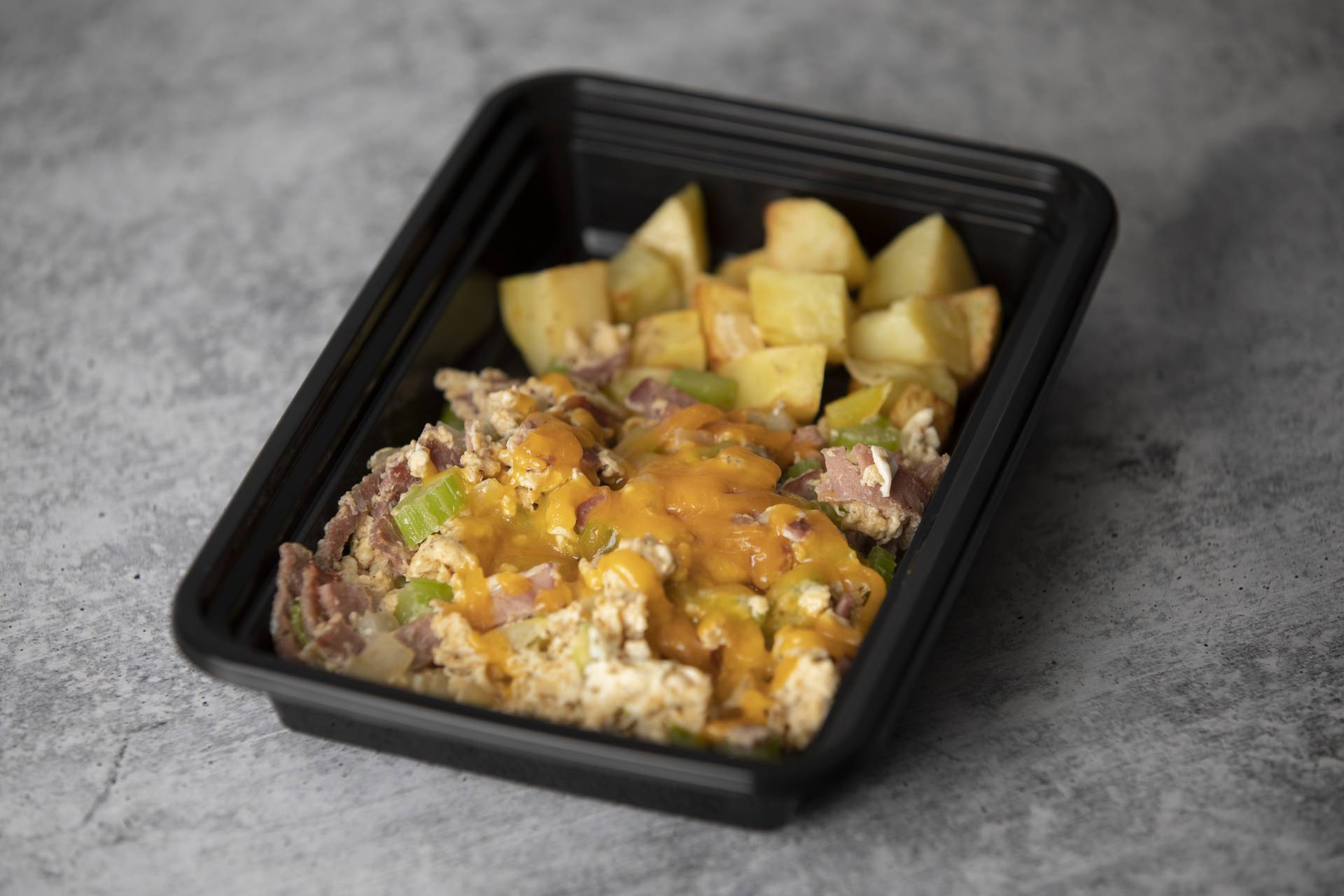 Turkey Bacon Scramble