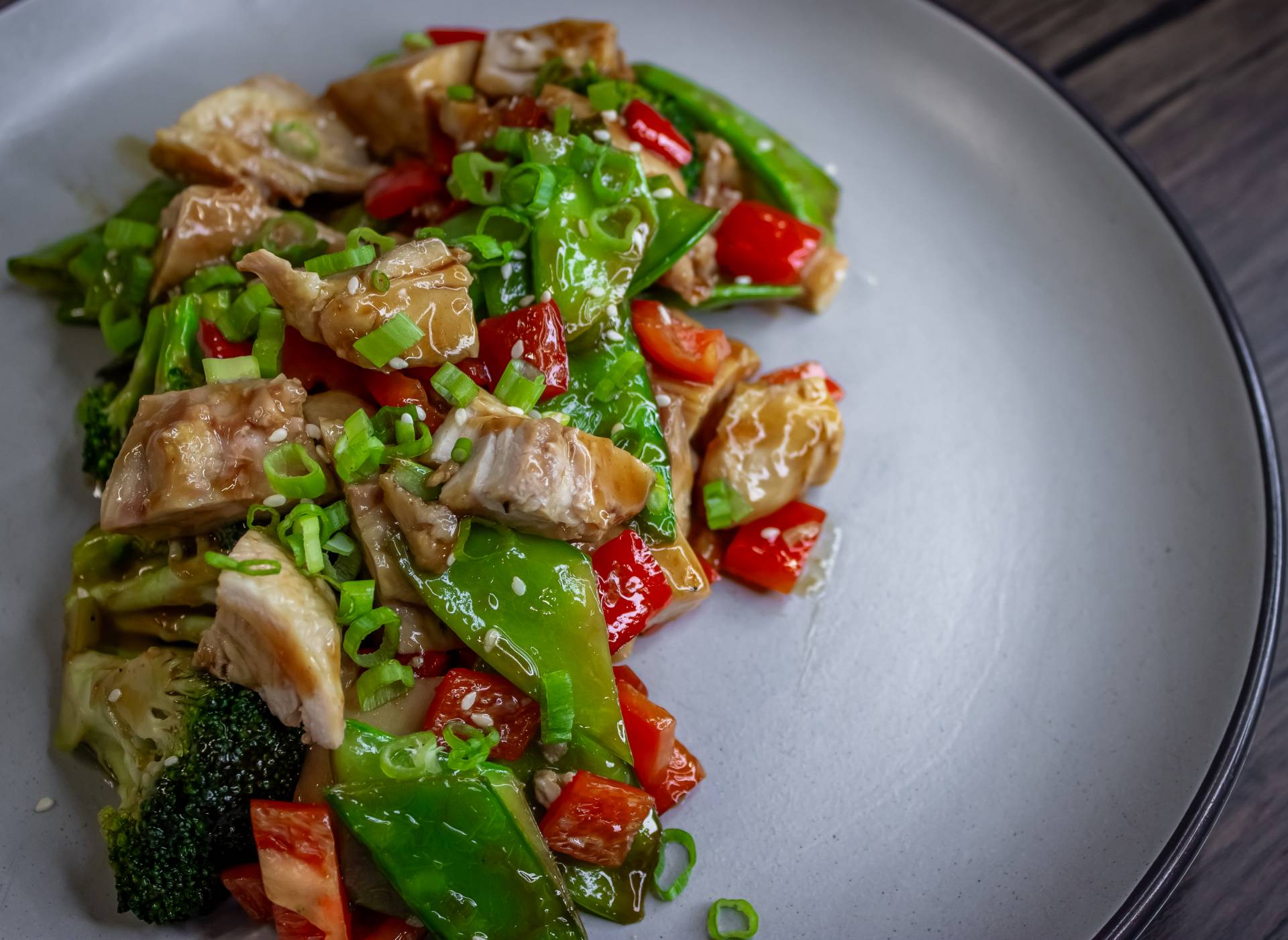 Sheet Pan Sesame Chicken